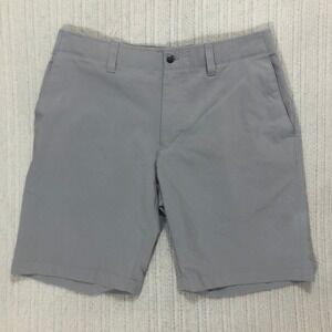 Callaway Golf Shorts Mens Size 34 Gray Lightweight Flat Front Casual